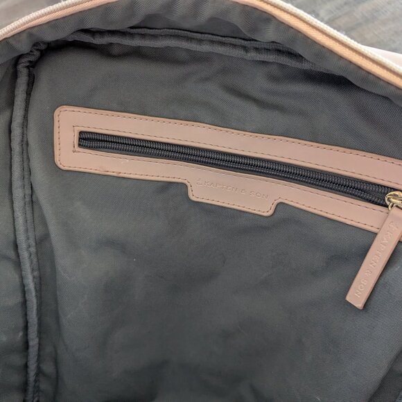 Kapten & Son Malmö Cherry Blossom Laptop Waterproof Backpack Pink Commuter Work - Picture 14 of 15